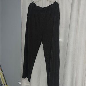 Black and White Striped Pants